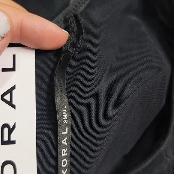 Koral Mesh Back High Neck Sports Bra - Picture 7 of 11